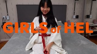 Girl in the white kimono – Romantic sex