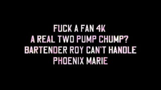 Phoenix Marie’s Pussy Pounded By Fan’s Horny Cock In Public Bar Fuck!